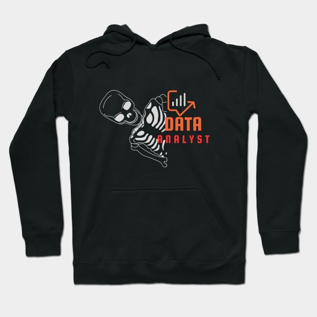 Data analyst Hoodie by Olivka Maestro